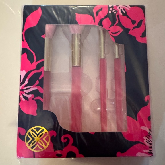 Lilly Pulitzer brush set - Picture 3 of 3